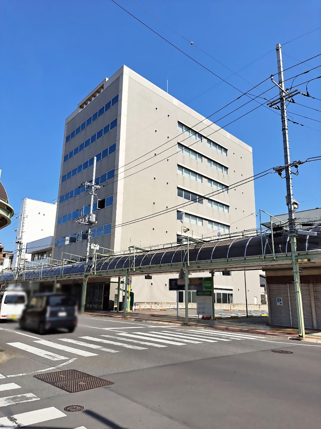 群馬県前橋市の専門学校 夢学科 セントラルビル外観